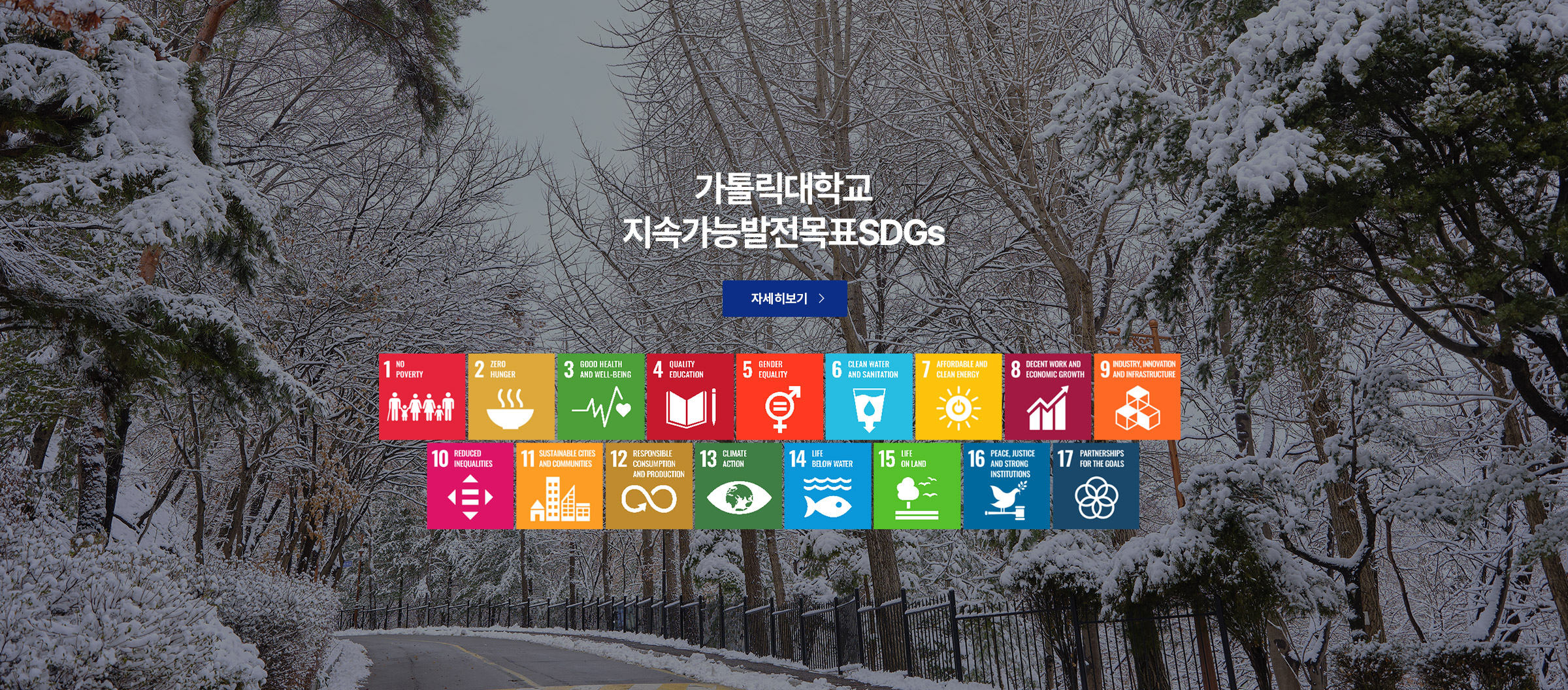 가톨릭대학교 지속가능발전목표SDGs