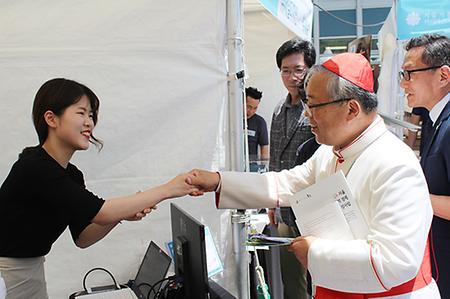 본교 창업동아리, 3대 종교 공동행사 참가