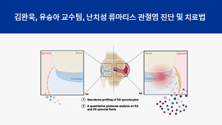 Research Team Led by Dr. Kim Wanuk and Yoo Seungah Finds a New Rheumatoid Arthritis (RA) Diagnosis and Treatment Method