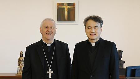 Courtesy Visit by Cardinal Giuseppe Versaldi, Prefect of the Congregation for Catholic Education