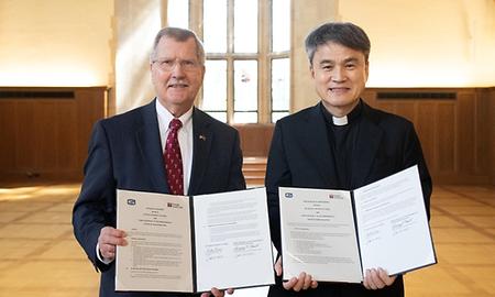 President Fr. Luke Won Jong-chul Visits Universities in the U.S.